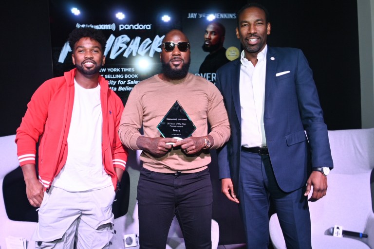 J1 Honors Jeezy with the Prestigious Sirius XM/Pandora Hip Hop 50 Pioneer Award!