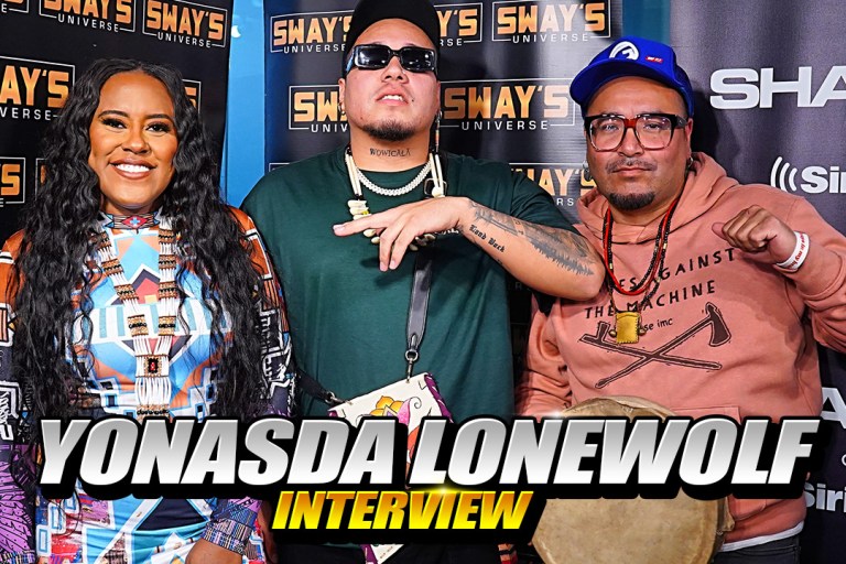 YoNasDa LoneWolf Promotes Native American Heritage and Artists on Sway In the Morning