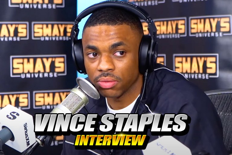 Vince Staples Swings by Sway In The Morning to Chat About His Netflix Breakthrough