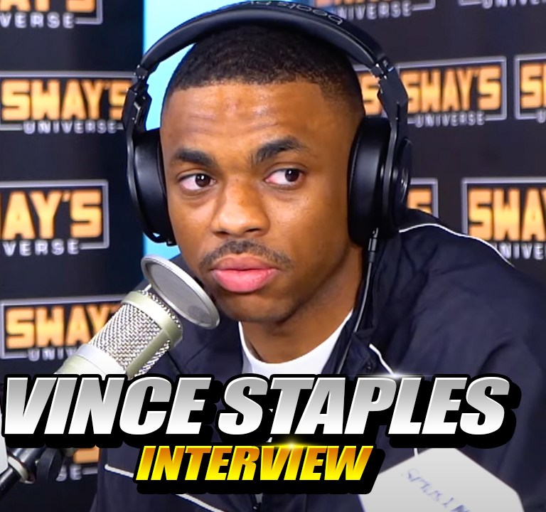 Vince Staples Swings by Sway In The Morning to Chat About His Netflix Breakthrough