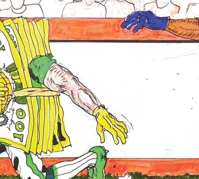 Elcamino X Real Bad Man No Fighting Digital Artwork