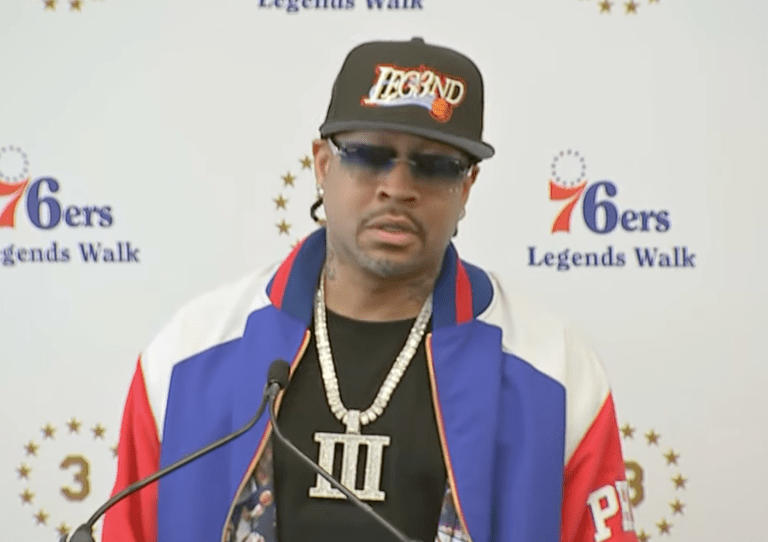 The Philadelphia 76ers Unveil Allen Iverson’s New Statue