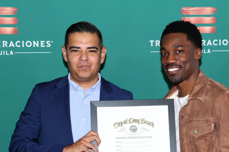 GIVĒON Unveils New Studio with Tres Generaciones Tequila, Receives Shoutout from Long Beach Mayor