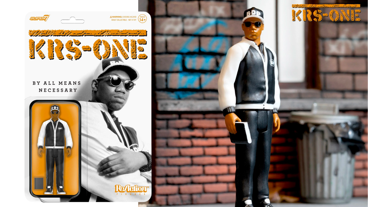 KRS-One 'By All Means Necessary' Action Figure - Sway's Universe