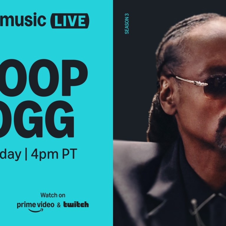 Snoop Dogg To Close-Out Epic Finale of Amazon Music Live Season Three