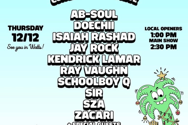 11th Annual TDE Christmas Concert & Toy Drive Announced with An All-Star Lineup…