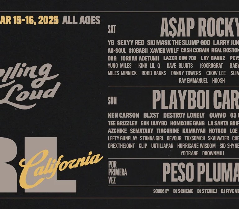Rolling Loud California 2025 Lineup Announced 🎤🔥