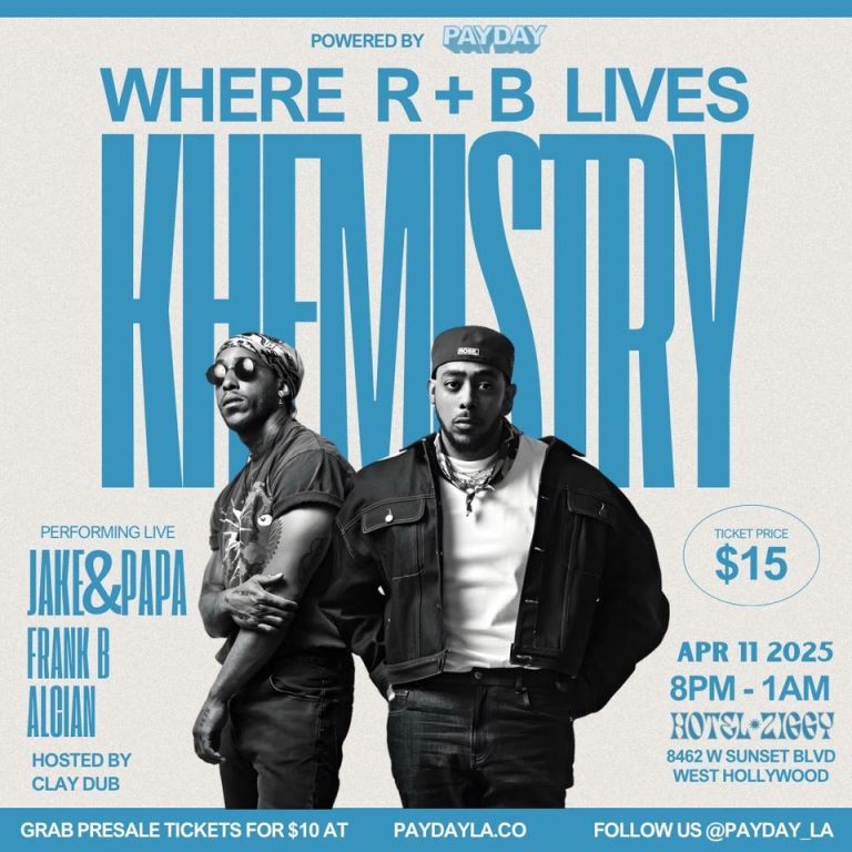 Jake&Papa Return with Soulful Vibes on Three New Singles & Live Performance at Khemistry R+B in Los Angeles.