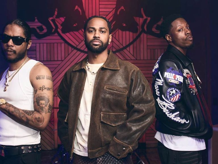 Big Sean Ab Soul And Joey Badass At Red Bull Recording Studio 1