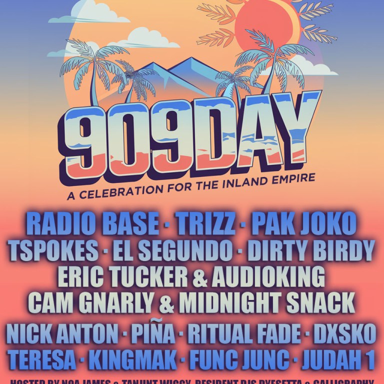 BrickToYaFace Presents 909 Day – Inland Empire (California) Celebration Returns September 9th