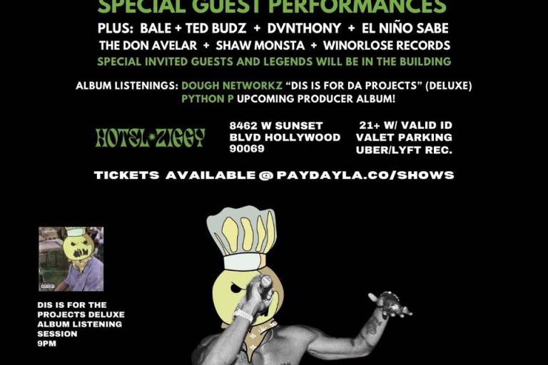 Live on Sunset PayDay LA Presents: Dough Networkz + The Homies Take the Strip