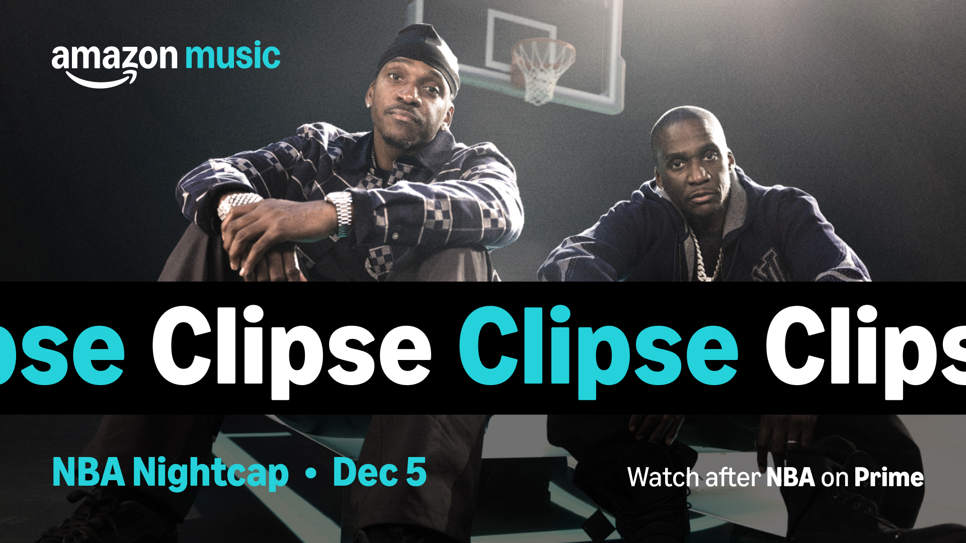 Clipse to Debut Amazon's New NBA Postgame Music Series - Sway's Universe
