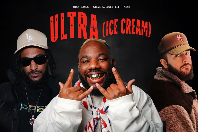 Nick Banga, Steve G. Lover III & Mish Deliver a West Coast Heater With “Ultra Ice Cream”