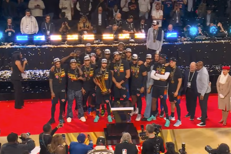 Knicks Rally to Beat Spurs 124-113 for NBA Cup Title