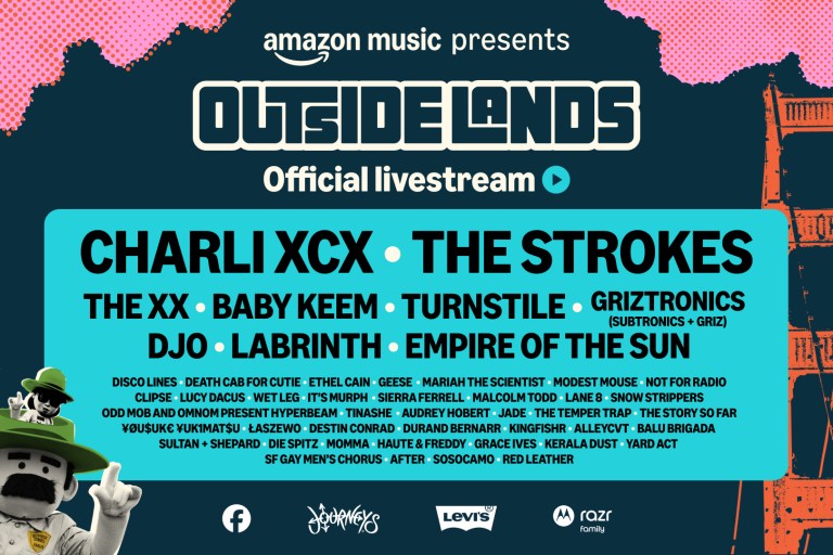 Amazon Music Drops the Outside Lands 2026 Livestream Schedule